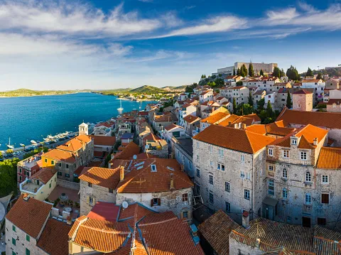 Sibenik Old Town, Dalmatia, Croatia