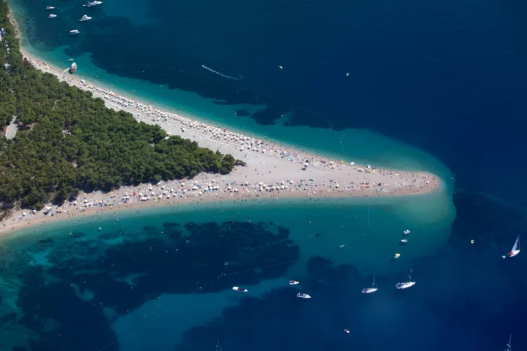 Zlatni Rat Beach, Bol, Brac Island, Croatia