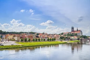 Meissen on the River Elbe, Germany