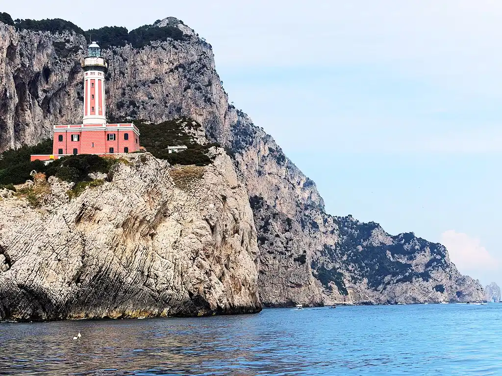 Campania_Lighthouse_Punta_Carena_Capri, Italy