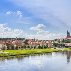 Meissen on the River Elbe, Germany